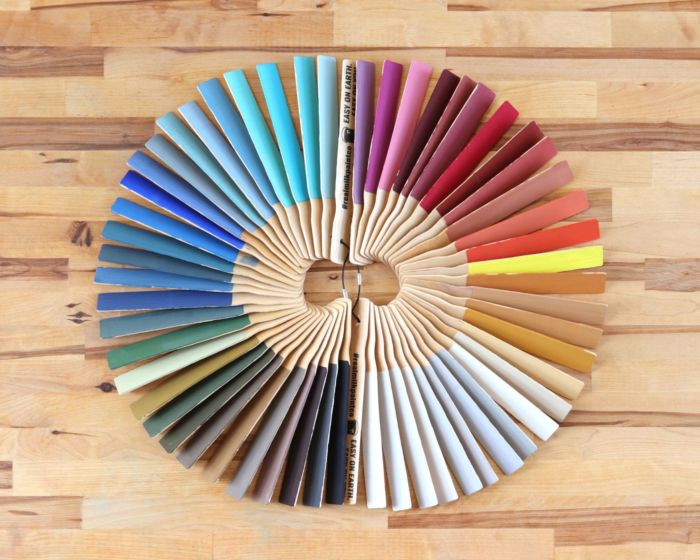 Color Sample Sticks