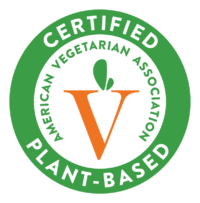 American Vegetarian Association Plant Based Certification Logo
