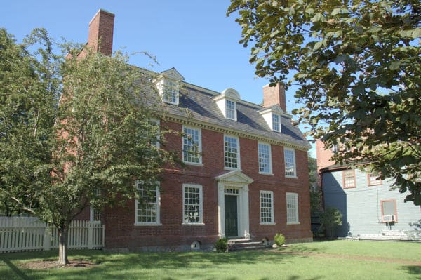 American colonial historic house