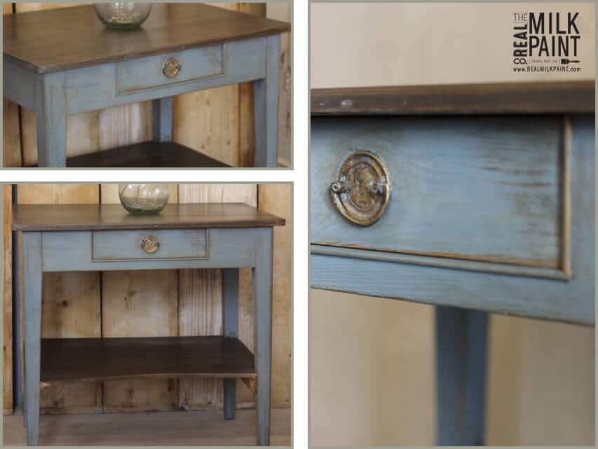 How To Distress Furniture And Create A Rustic Paint Look With Milk