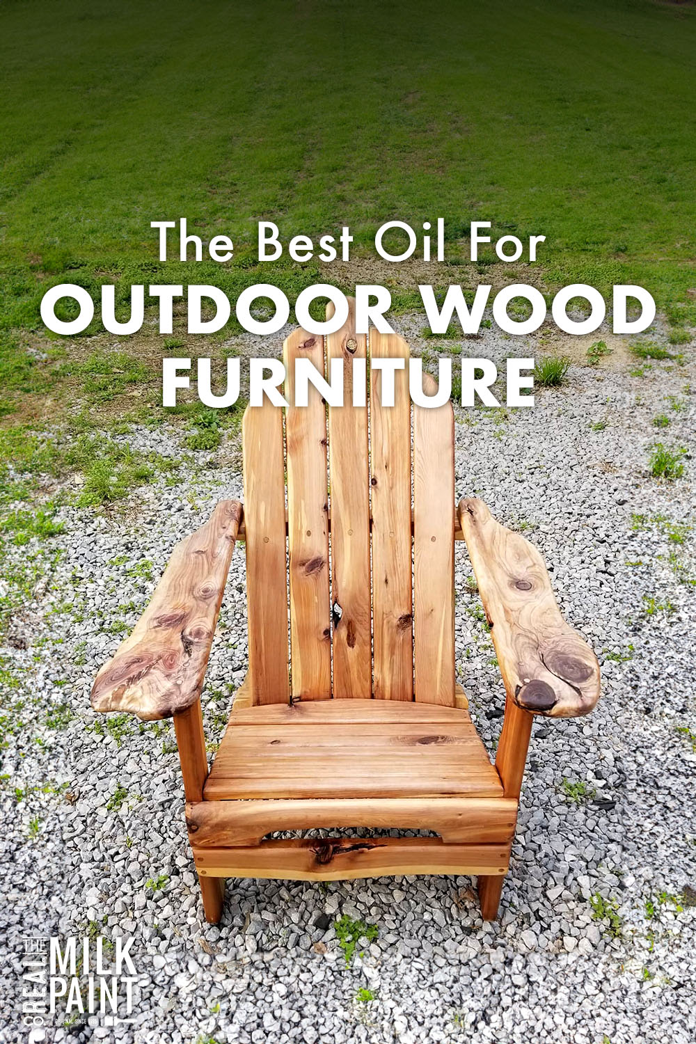 How to Paint Outdoor Wood Furniture - Maison de Pax