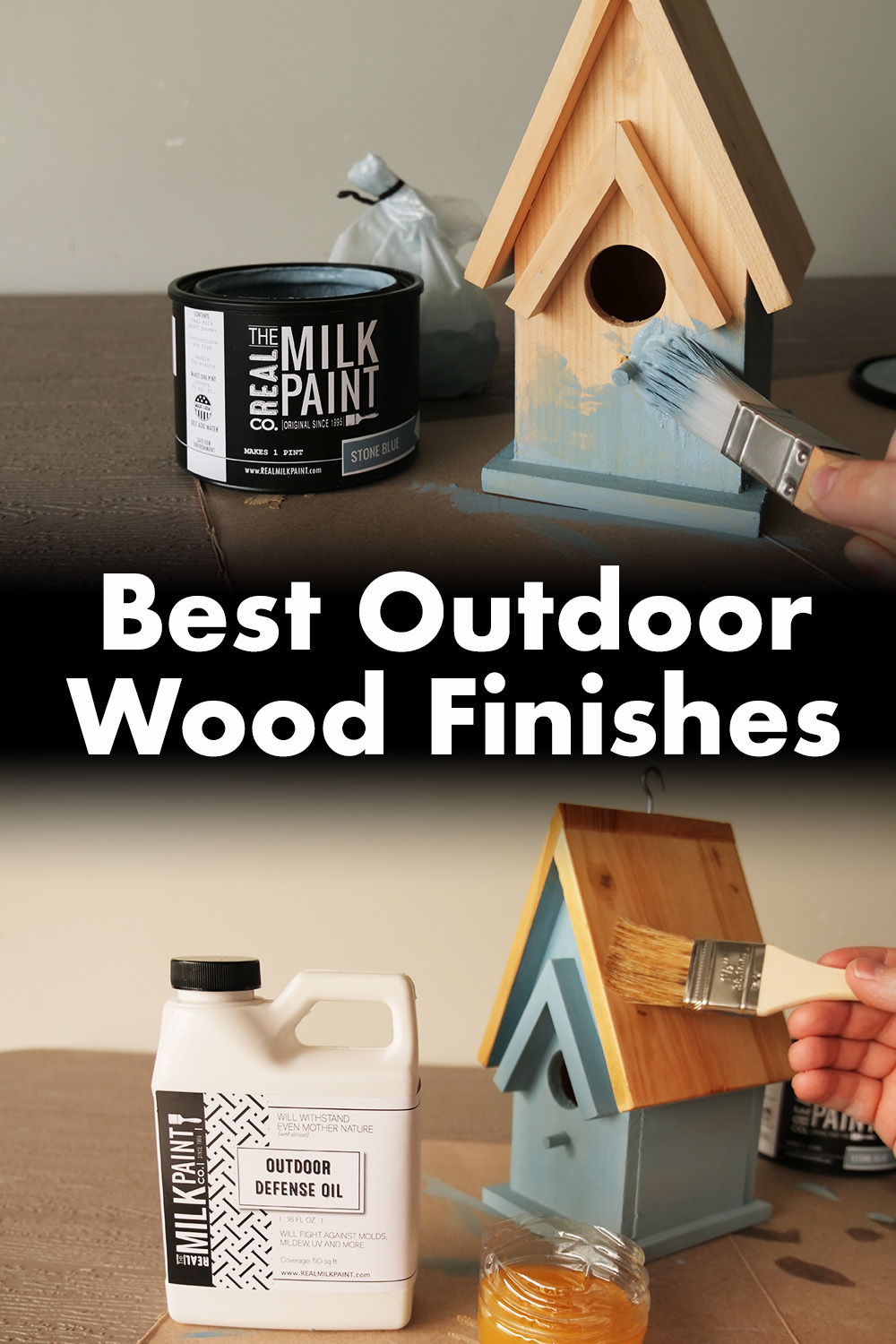 best outdoor wood finishes