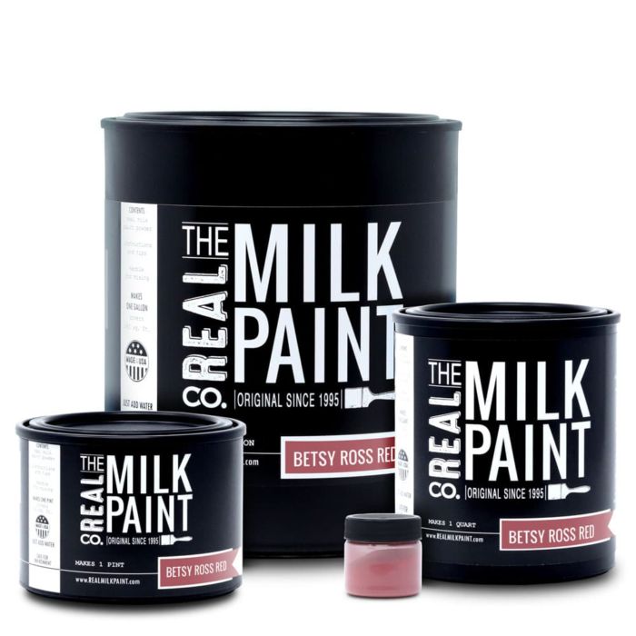 BetsyRossRed MilkPaint Collection RealMilkPaintCo Web 2018