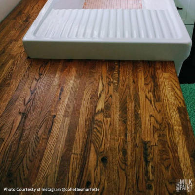 solid wood butcher block counter or walnut butcher block