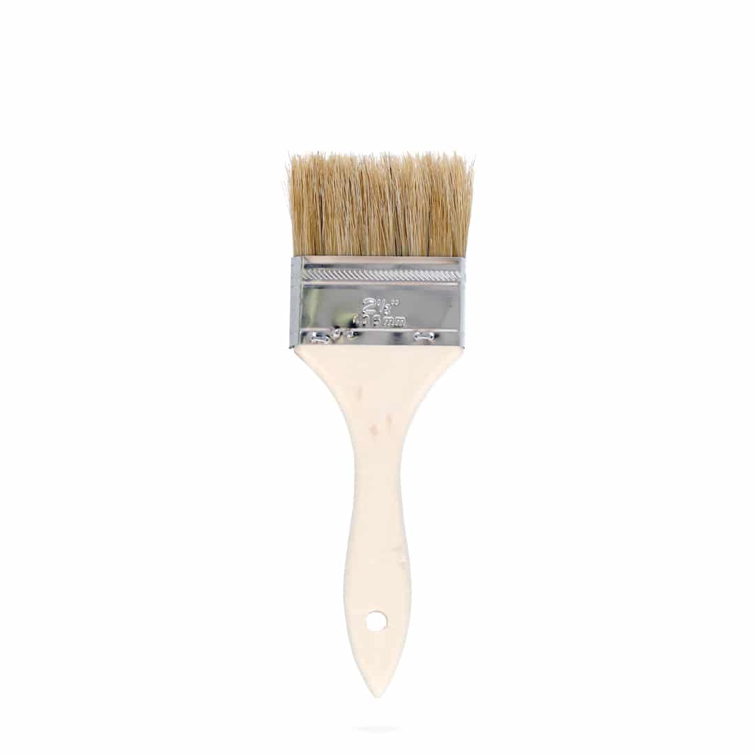 Pure Bristle Wood Handle Chip Paint Brush - 2 Inch