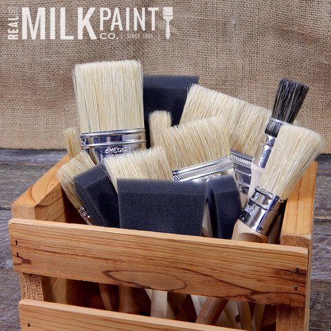 milk paint brush care tips
