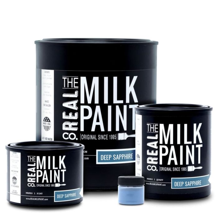 DeepSapphire MilkPaint Collection RealMilkPaintCo Web 2018