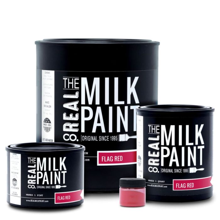 FlagRed MilkPaint Collection RealMilkPaintCo Web 2018