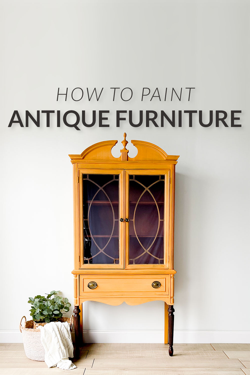 How to Paint Antique Wood Furniture