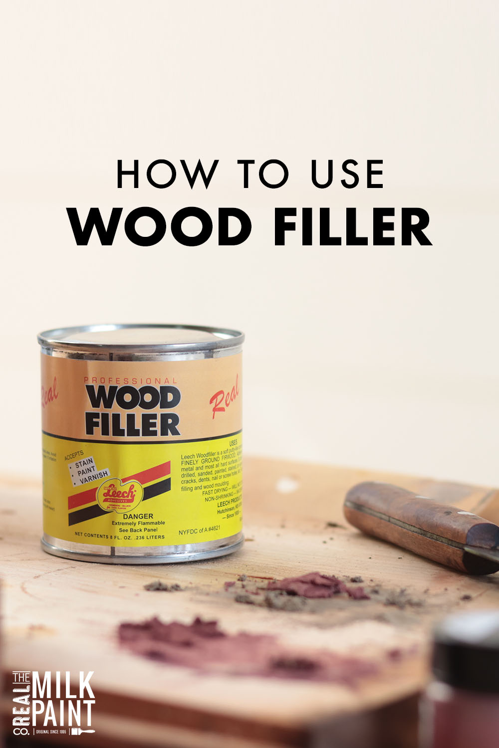 HowToUseWoodFiller BlogMain