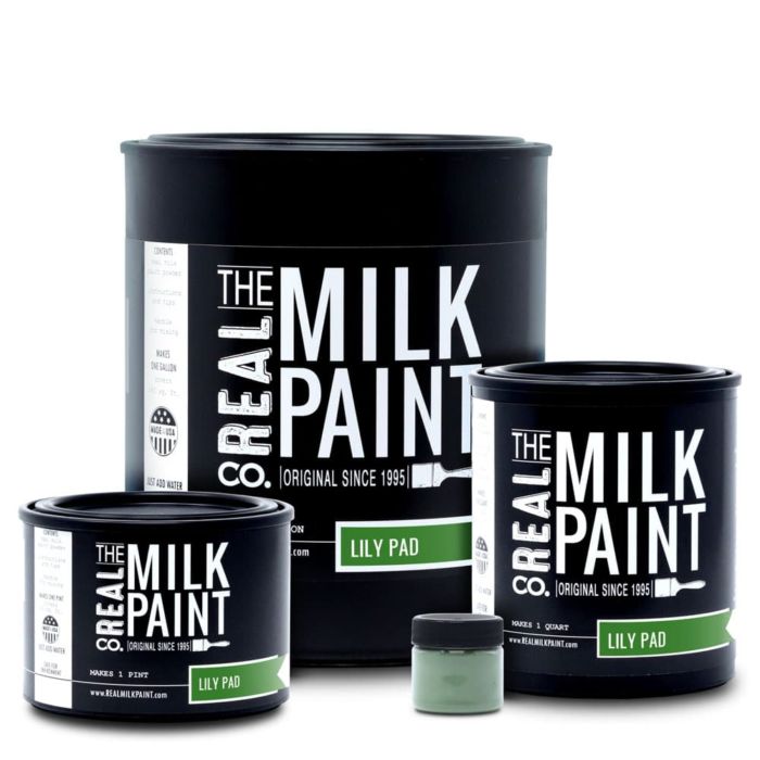 LilyPad MilkPaint Collection RealMilkPaintCo Web 2018