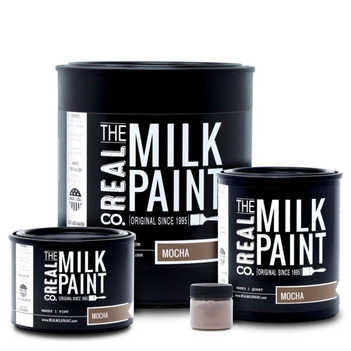 Mocha MilkPaint Collection RealMilkPaintCo Web 2018