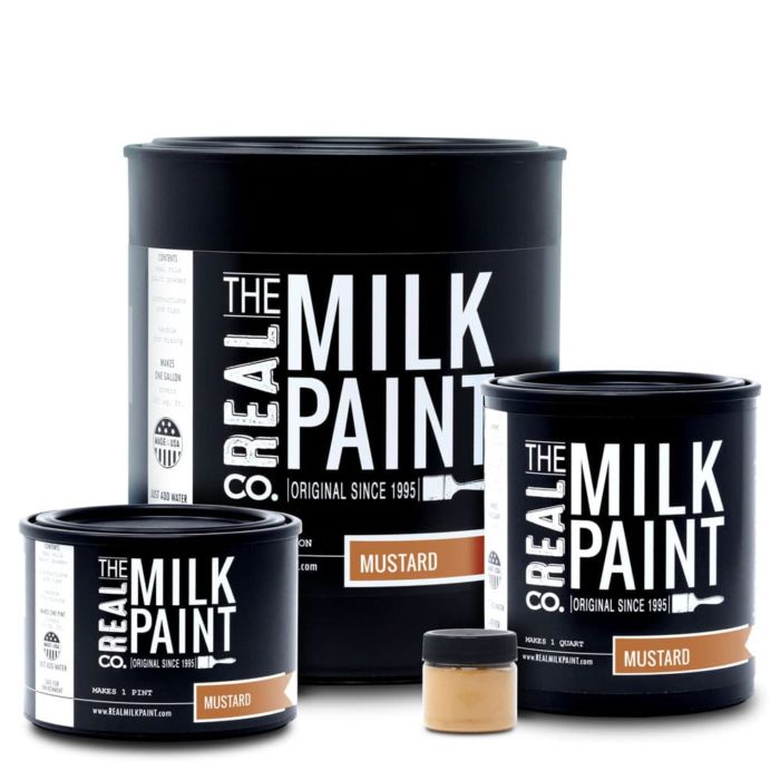 Mustard MilkPaint Collection RealMilkPaintCo Web 2018