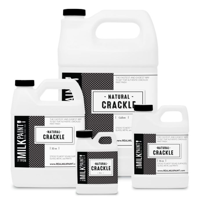 Natural Crackle Paint Finish