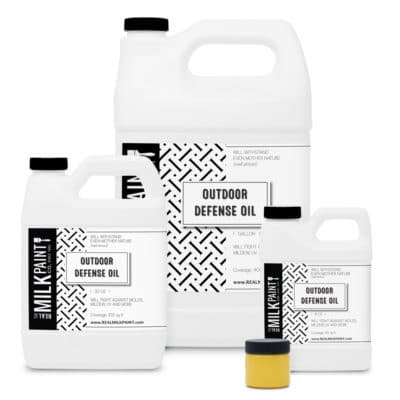 Outdoor Defense Oil used for Finishing