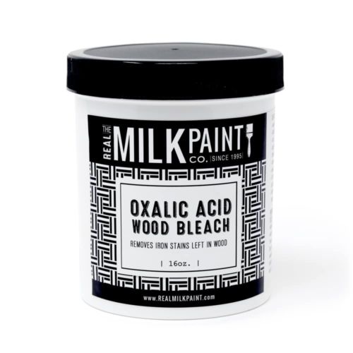 oxalic acid wood bleach from real milk paint