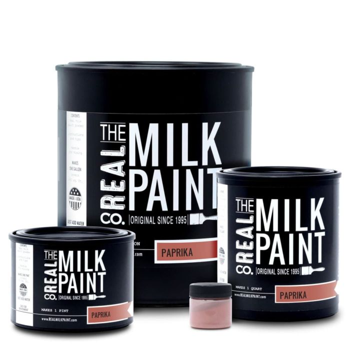 Paprika MilkPaint Collection RealMilkPaintCo Web 2018