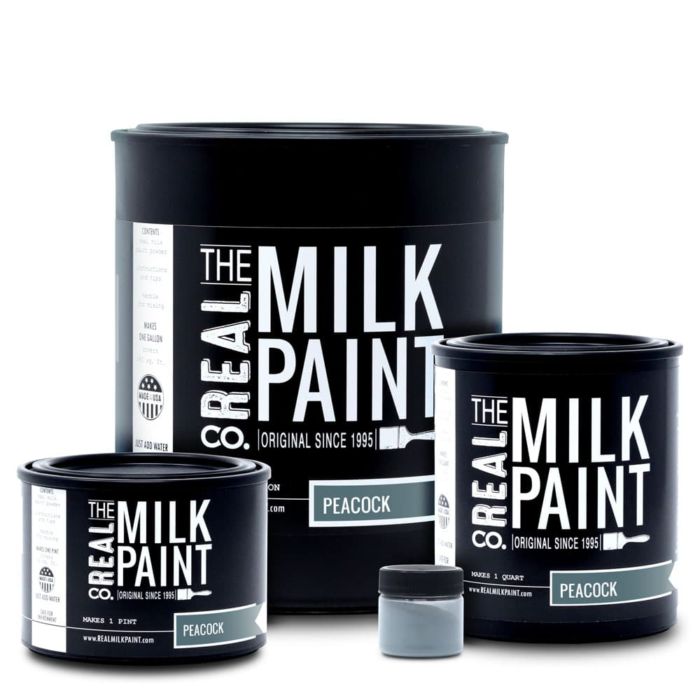 Peacock MilkPaint Collection RealMilkPaintCo Web 2018