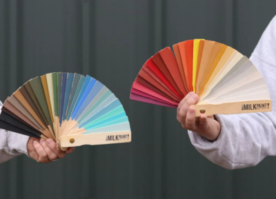 wide range of colors for your makeover with milk paint