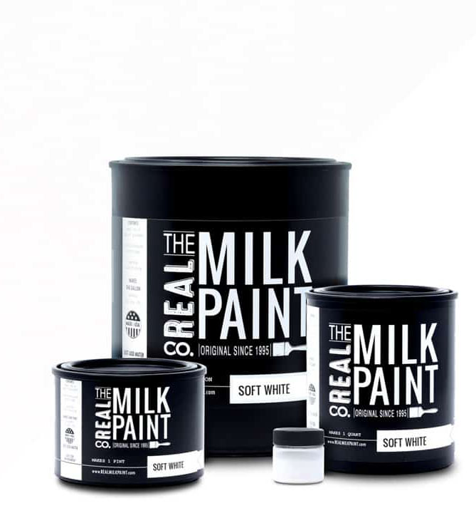 Using Real Milk Paint to paint shiplap walls, shiplap boards and shiplap cracks