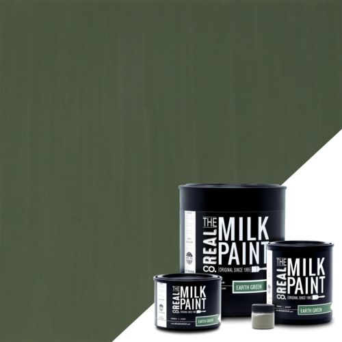 RealMilkPaint EarthGreen Swatch.Product