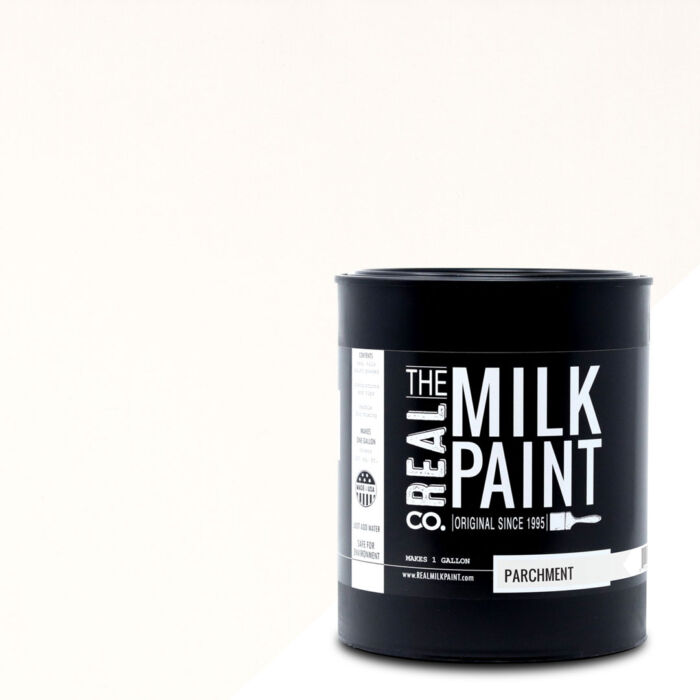 RealMilkPaint Parchment Gallon Swatch.Product