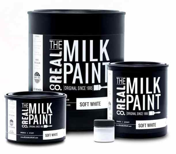 Soft White Real Mik Paint for concrete painting