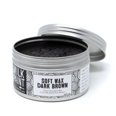 SoftWax DarkBrown 16oz OpenView RealMilkPaintCo Web 2019