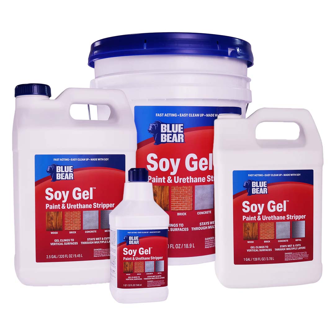 Blue Bear Soy Gel Paint & Urethane Stripper - 1 Quart