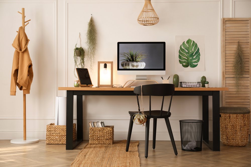Stylish interior highlighting small room paint ideas with light, neutral tones