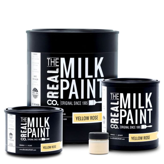 YellowRose MilkPaint Collection RealMilkPaintCo Web 2018