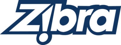 Zibra Blue Outline Logo