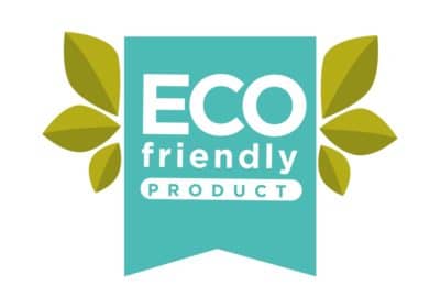 Oil based paints vs water based paints - Eco friendly product vector label or isolated icon