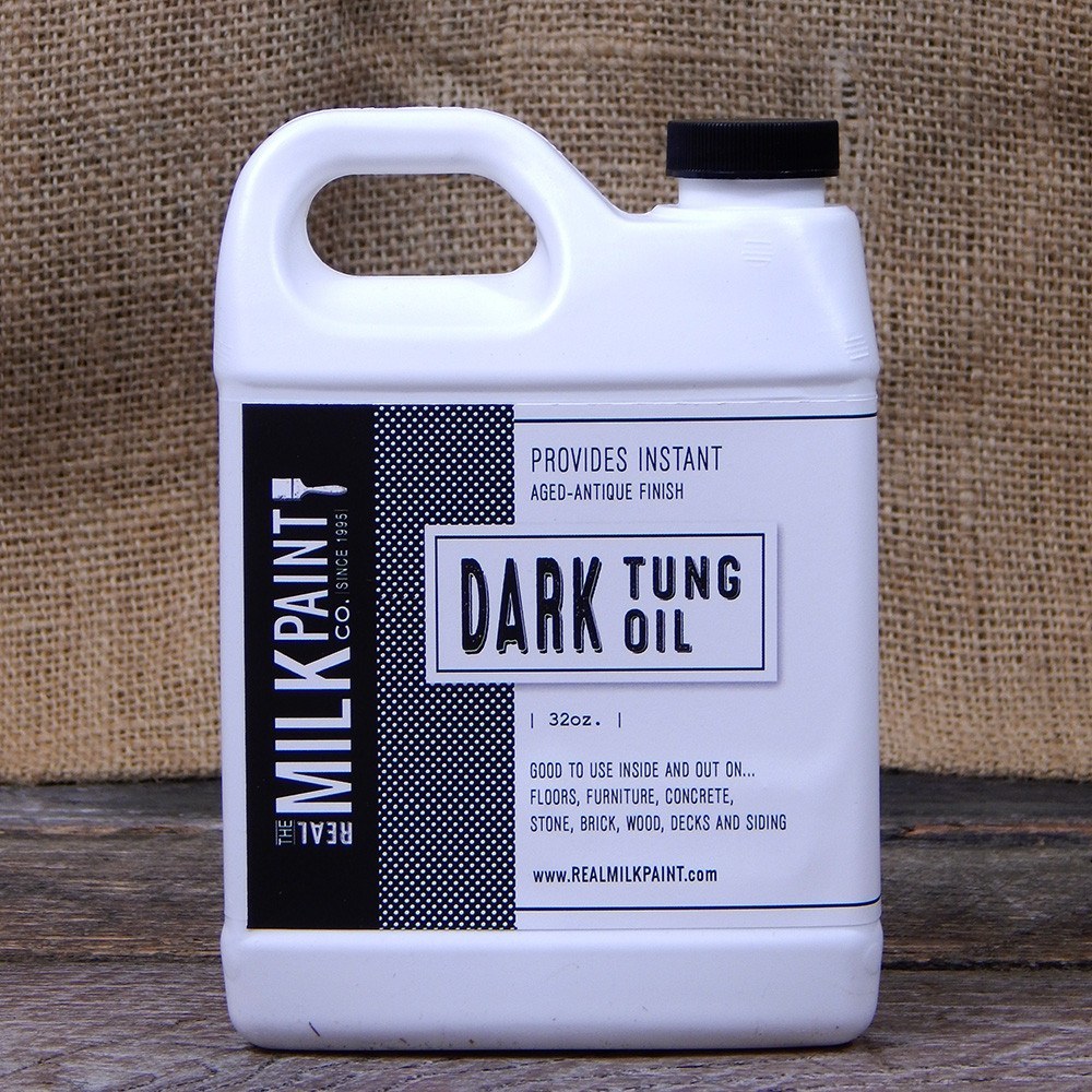 Use Dark Raw Tung Oil for Natural Wood Staining & Finishing