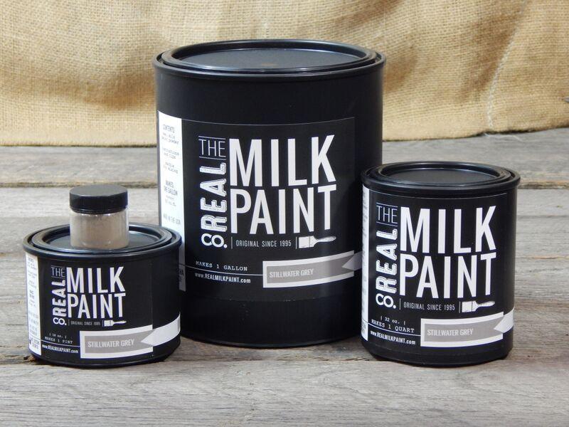 55-Real Milk Paint Stillwater Cove Grey
