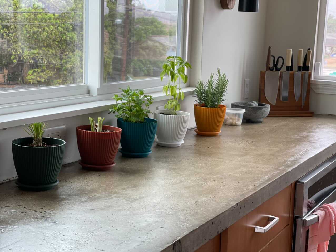 How To Finish Concrete Counters Real