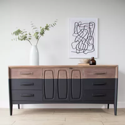 sample of diy projects using milk paint for furniture
