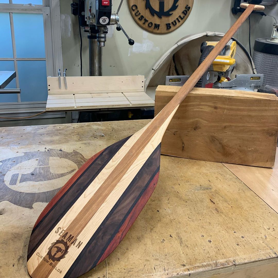 maintaining oiled and varnished paddle