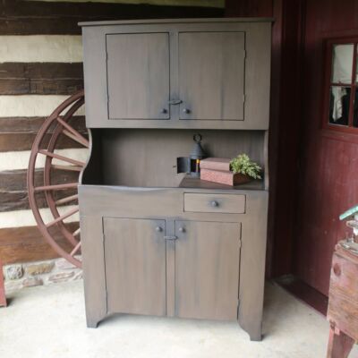 outdoor wooden cabinet project