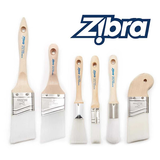 zibra paint brushes